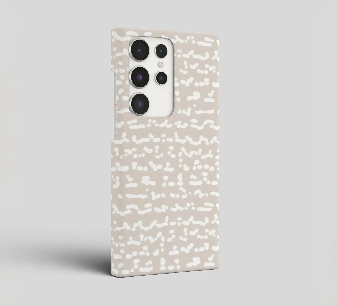 Scribbled Fuzzy Shapes | Neutral Abstract Minimalism cover samsung da sabidussi