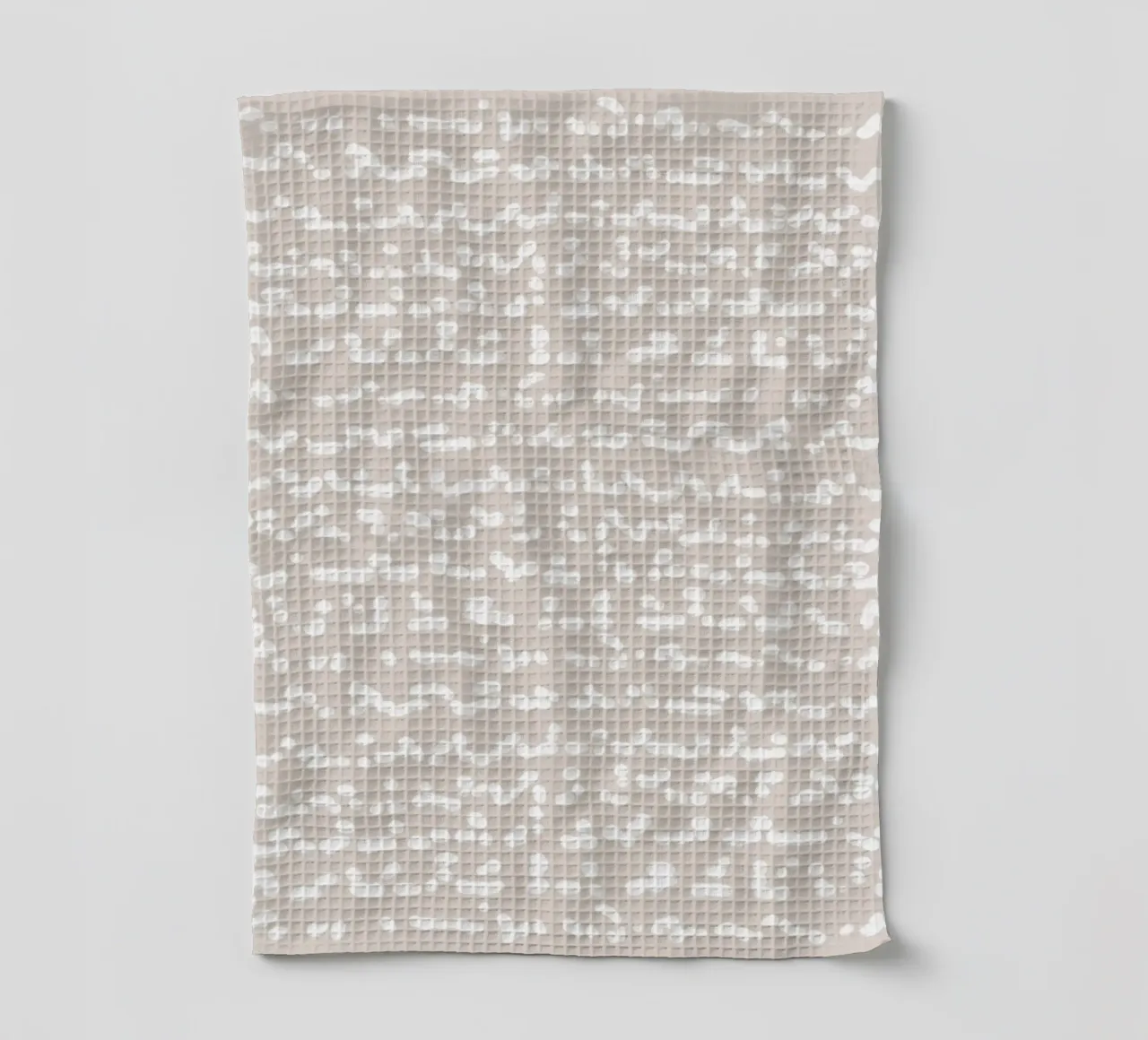 Scribbled Fuzzy Shapes | Neutral Abstract Minimalism canovaccio da cucina da sabidussi