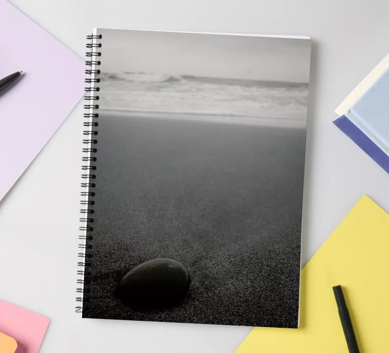 On the Horizon spiral notebook by Victoria Frost