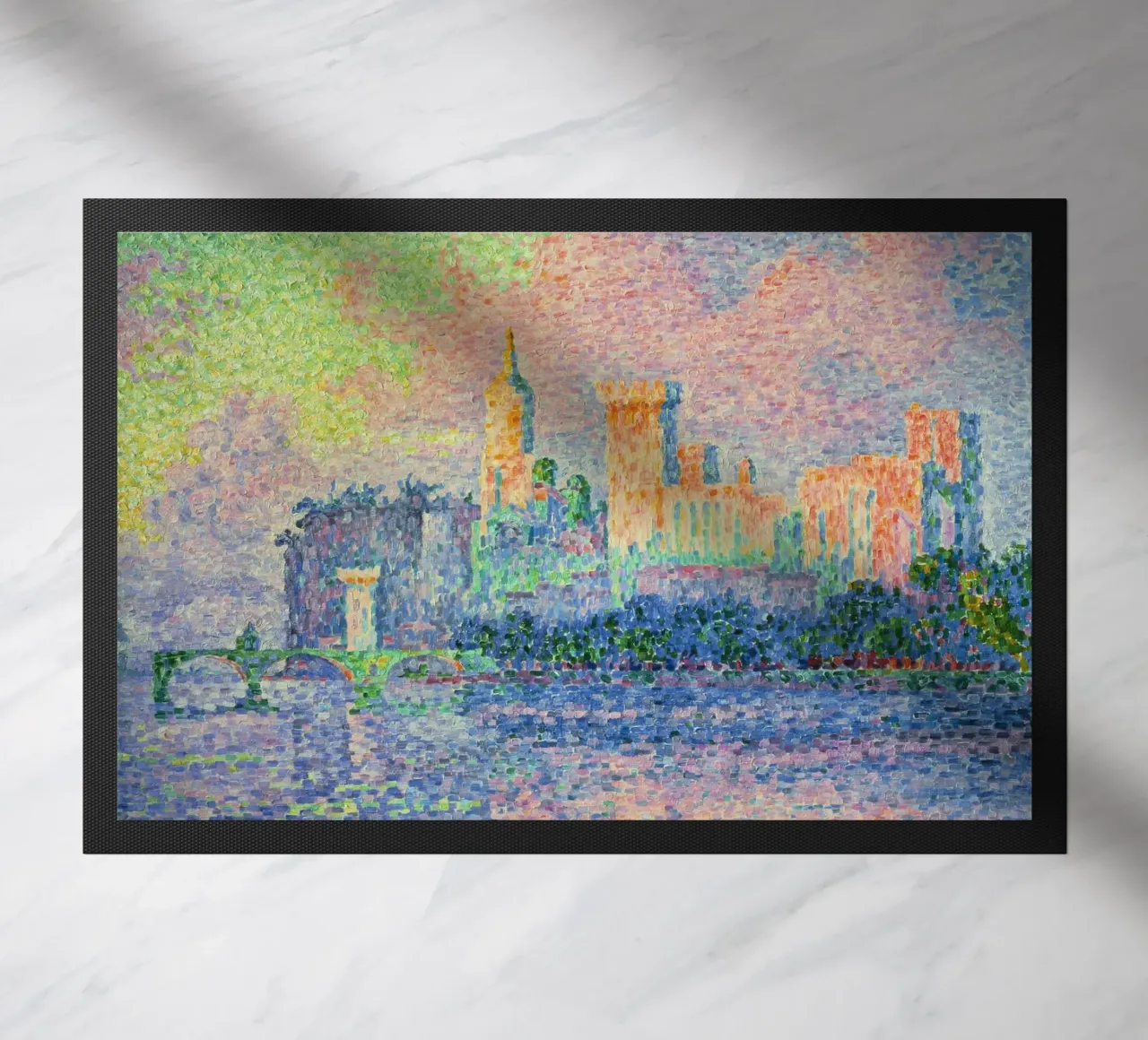 Paul Signac - Palazzo dei Papi Avignone zerbino da Timeless Artworks