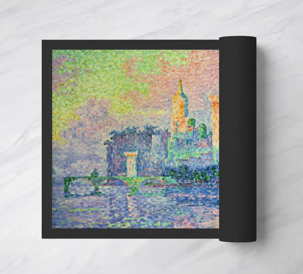 Paul Signac - Palazzo dei Papi Avignone zerbino da Timeless Artworks