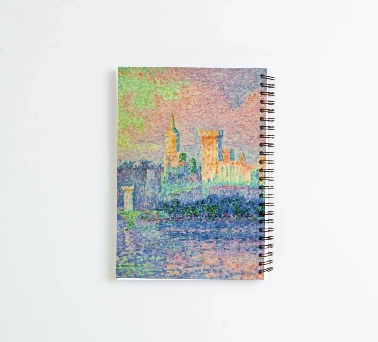 Paul Signac - Palazzo dei Papi Avignone diario ad anelli da Timeless Artworks
