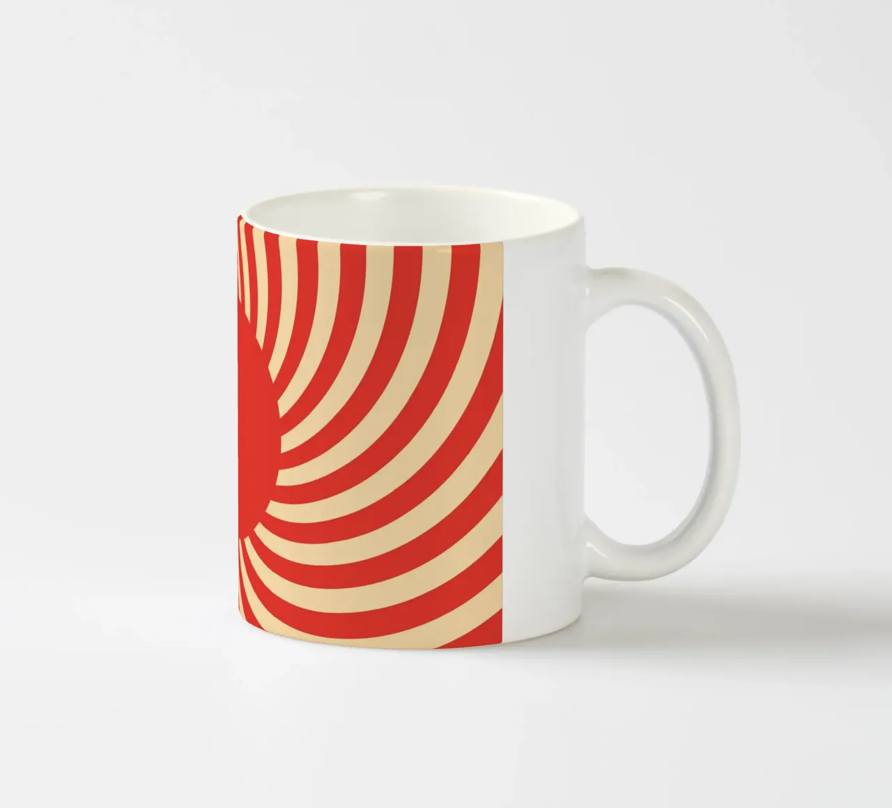 Japan sunrise art freedom tazza in ceramica da galihstudio