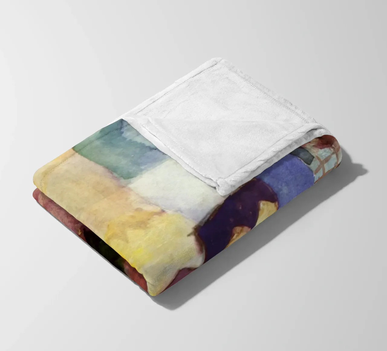 Agosto Macke - Kairouan coperta in pile da Timeless Artworks