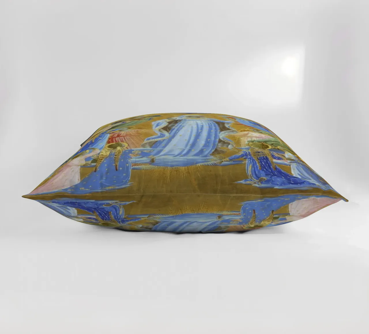 Fra Angelico (Guido di Pietro) The Dormition and Assumption cuscino da Timeless Artworks