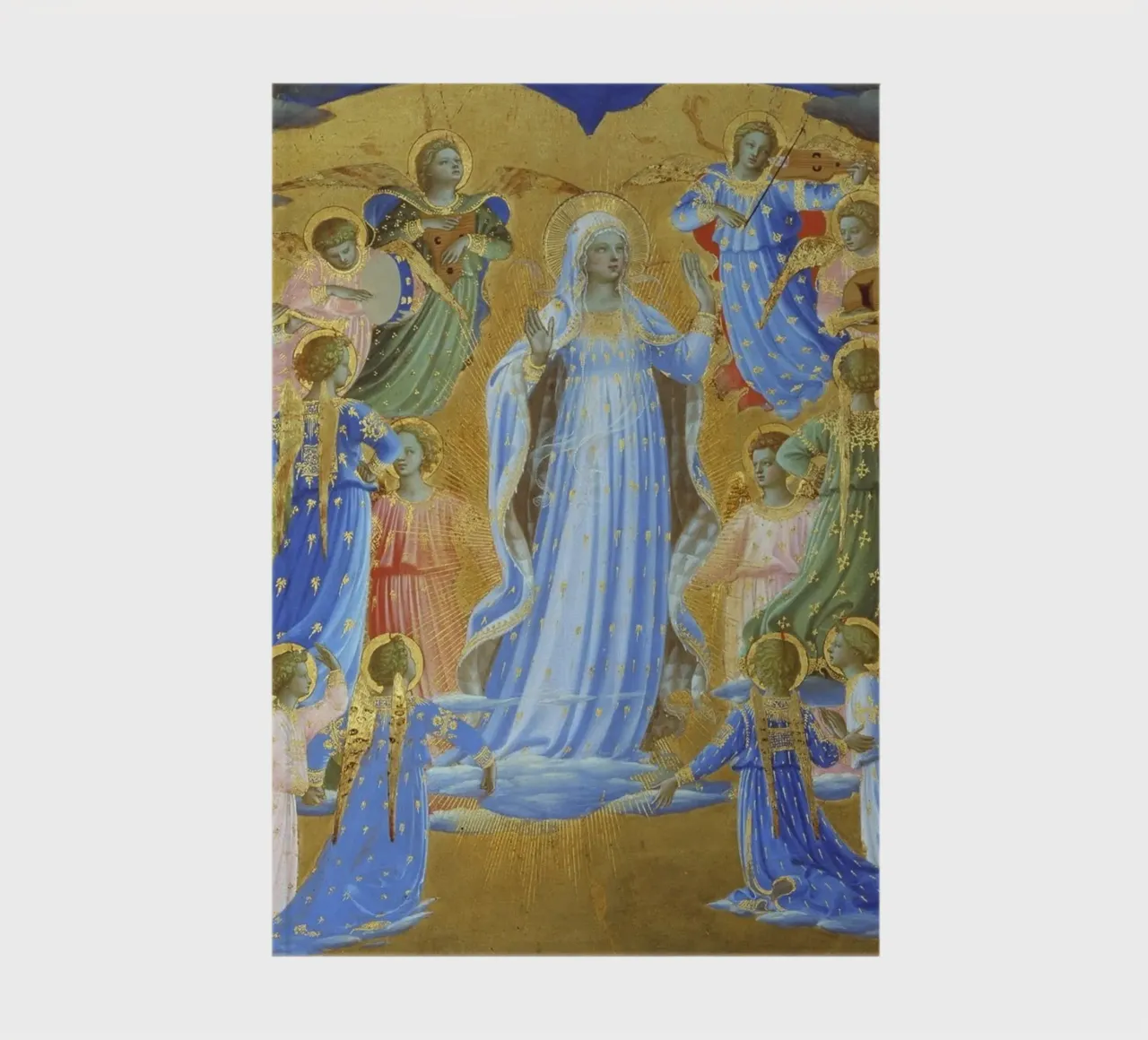 Fra Angelico (Guido di Pietro) The Dormition and Assumption diario da Timeless Artworks