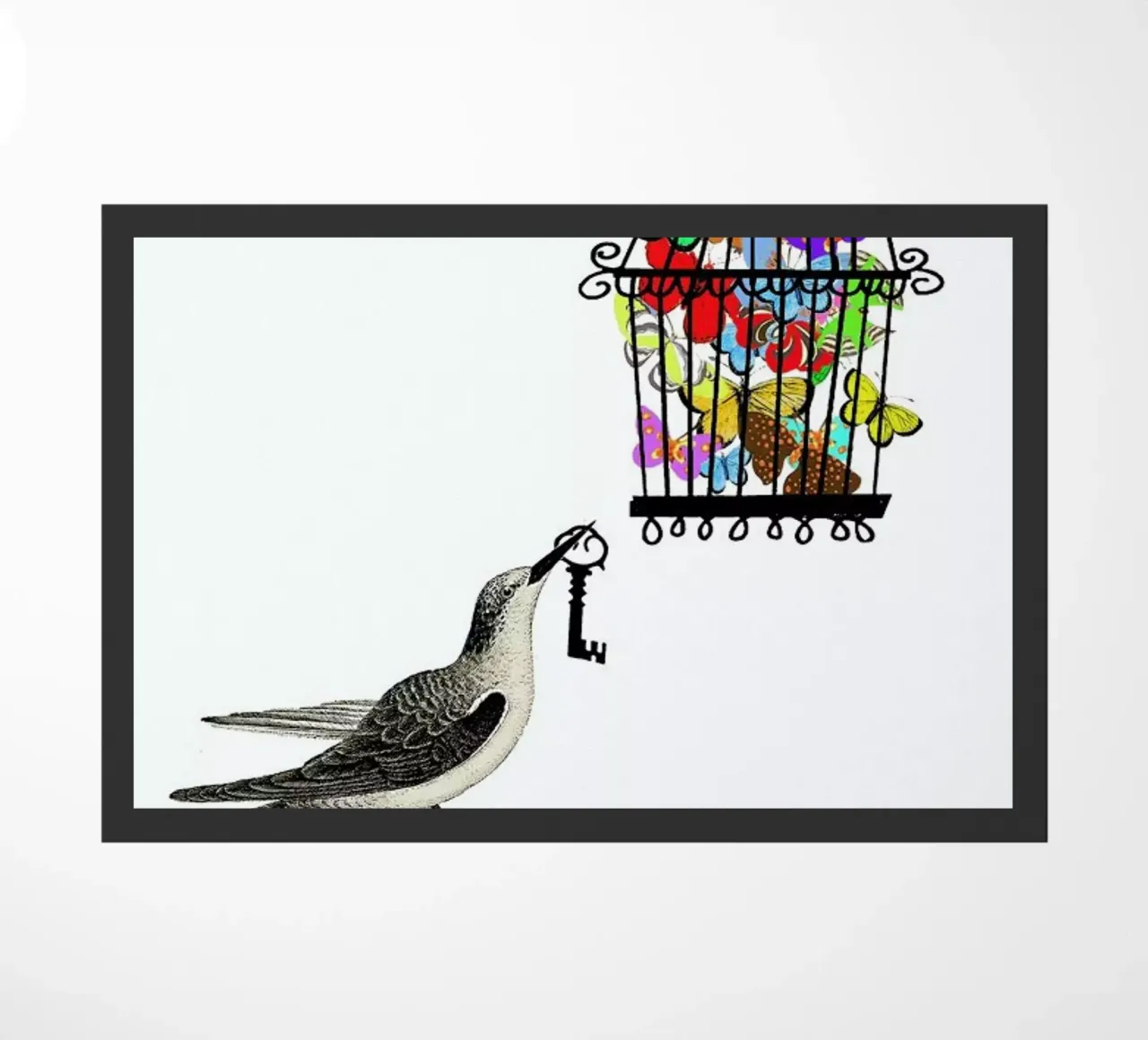 The bird has the key zerbino da Rococco LA