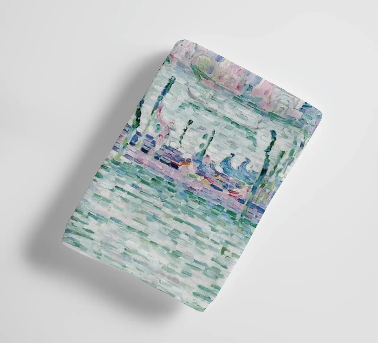 Paul Signac - Venise. La Salute Vert asciugamano da bagno da Timeless Artworks