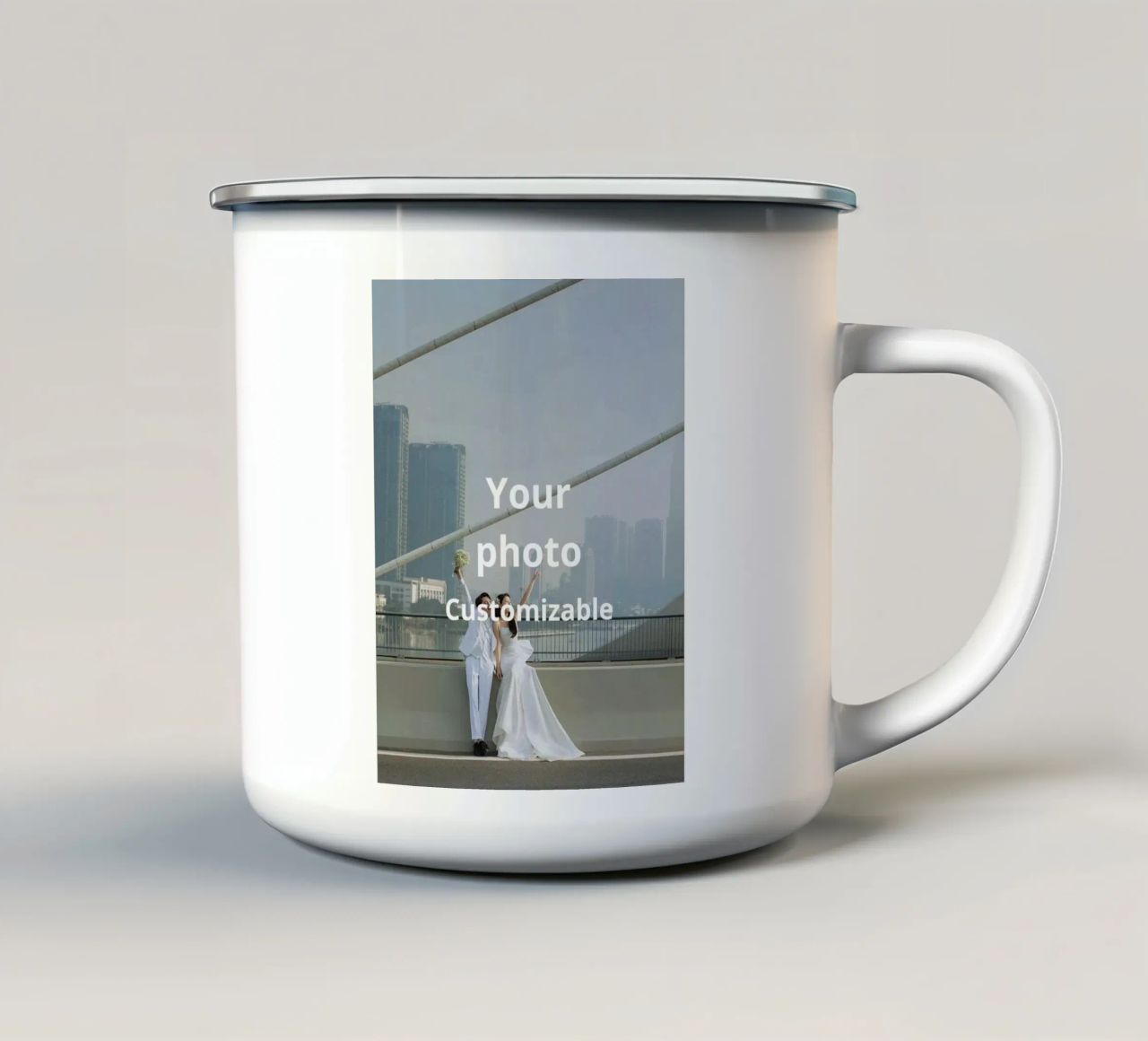 Your Photo tazza in smalto da pv design