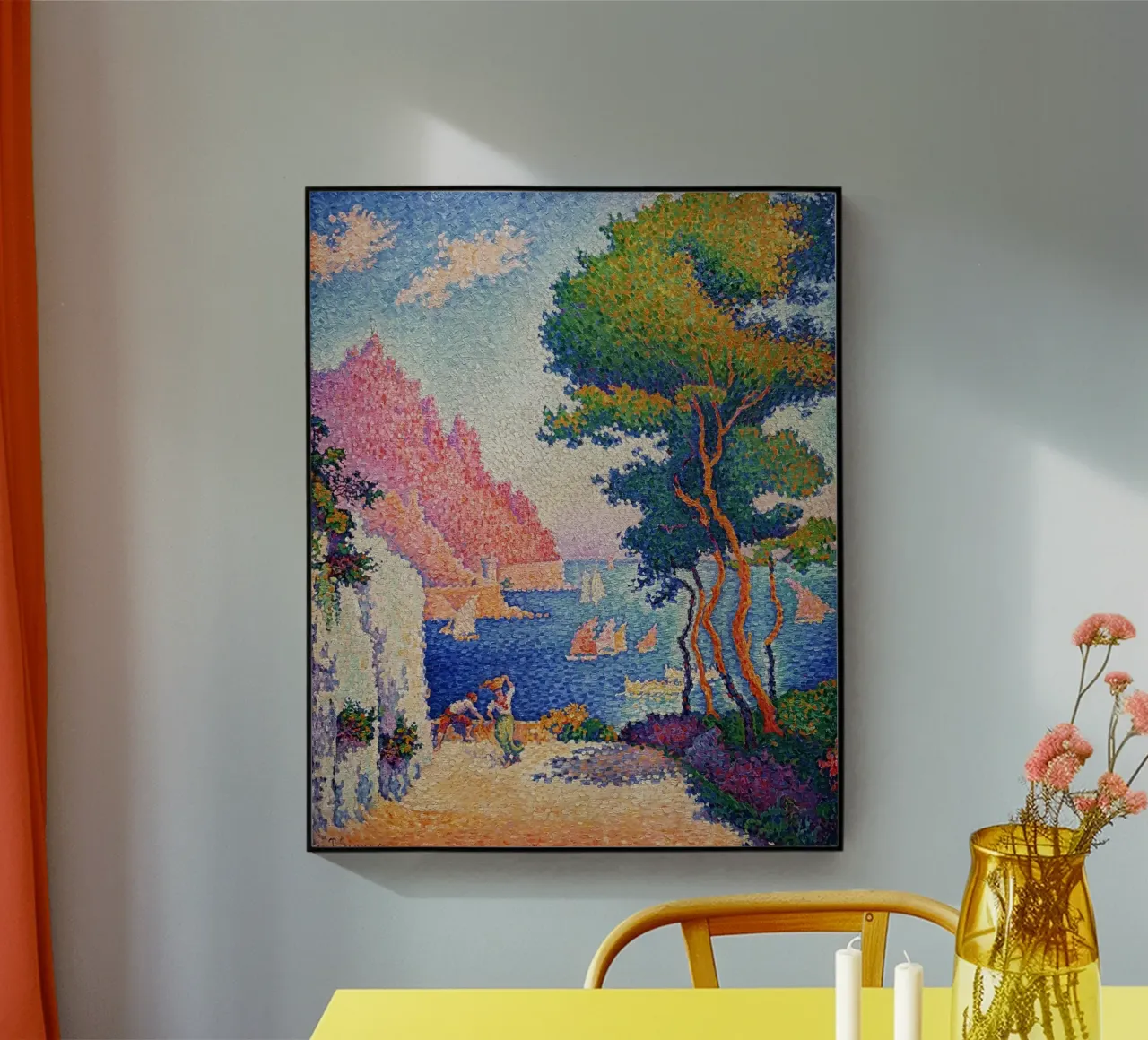 Paul Signac - Head of Noli acrylic glass by Timeless Artworks