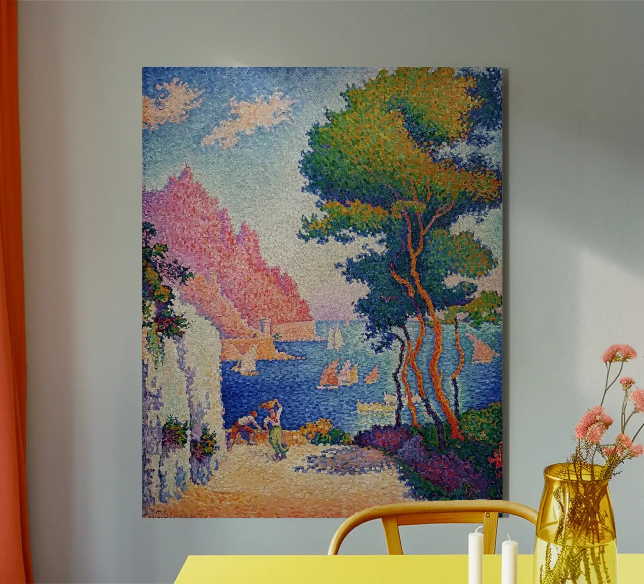 Paul Signac - Capo di Noli alluminio dibond da Timeless Artworks