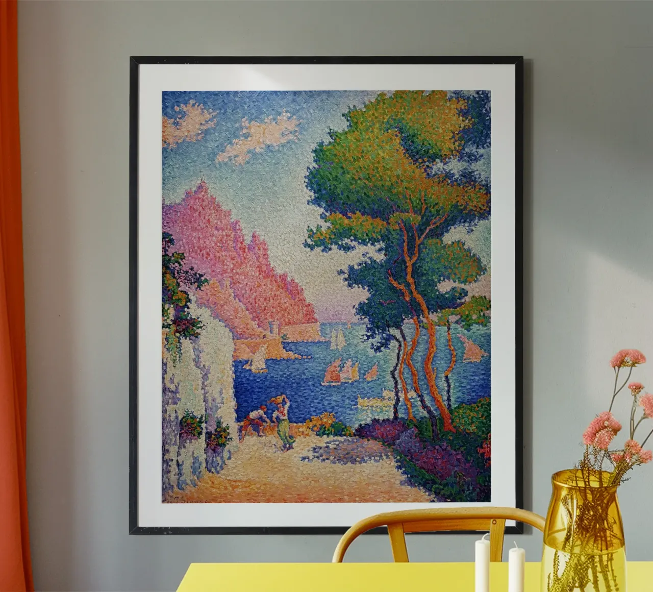Paul Signac - Capo di Noli poster da Timeless Artworks