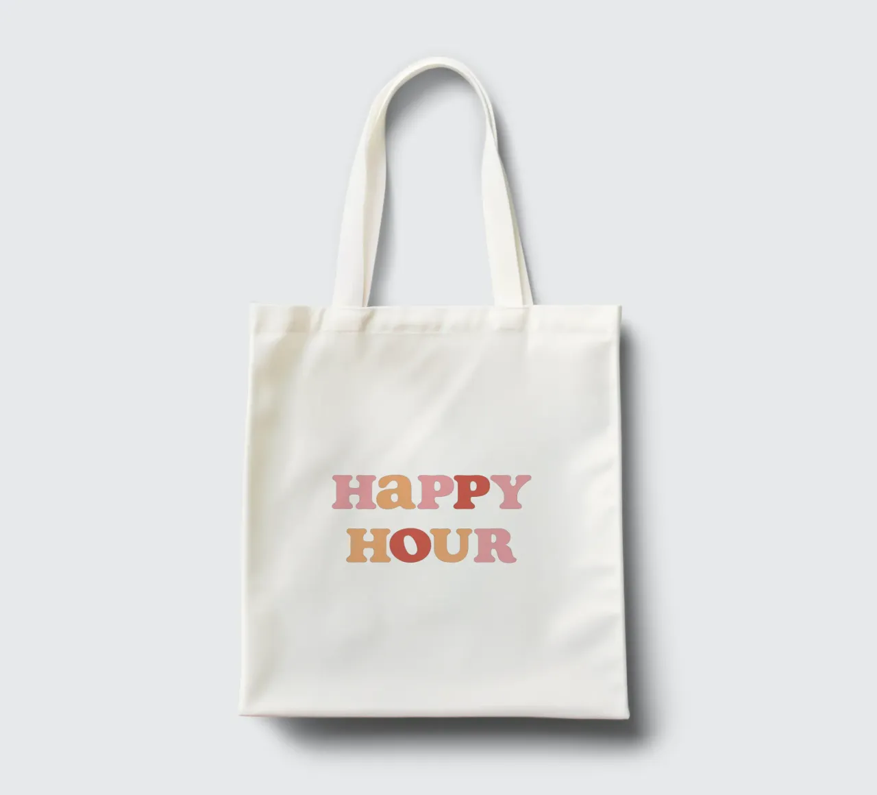 Happy hour tote bag by we line studio - art