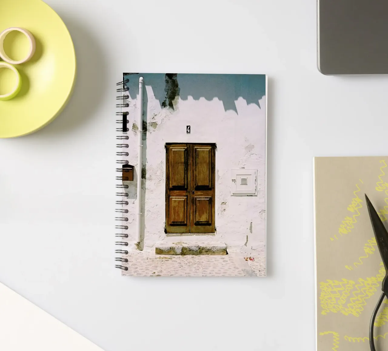 Hidden Doors spiral notebook by NET Talents GmbH