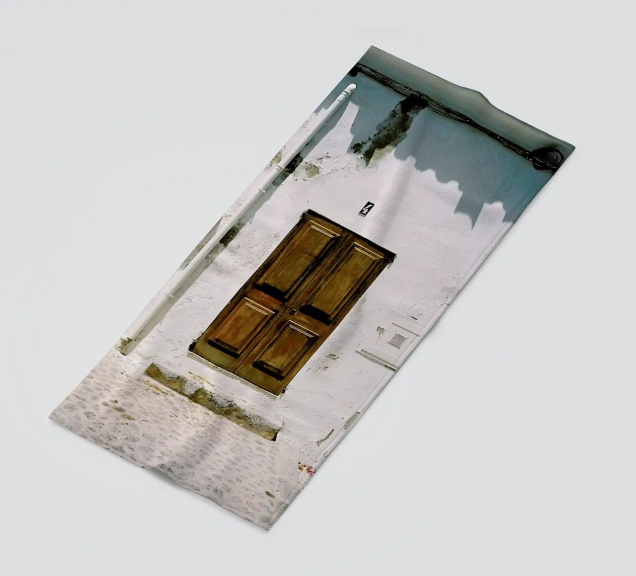 Hidden Doors beach towel by NET Talents GmbH