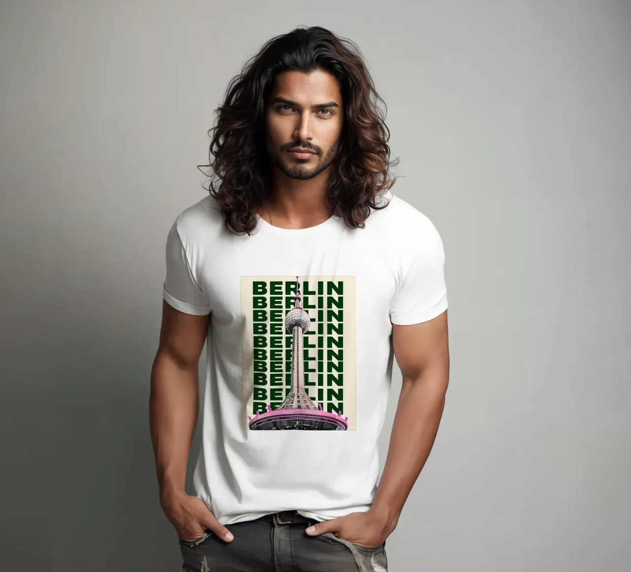 City of Berlin t-shirt by RETRO VINTAGE EDITION