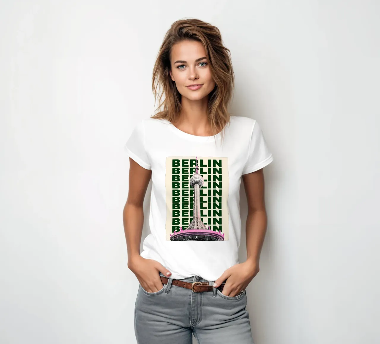 Stadt Berlin Frauen T-Shirt von RETRO VINTAGE EDITION