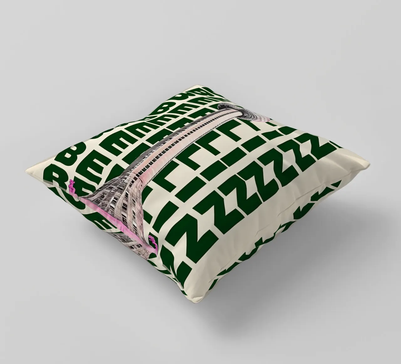 City of Berlin decorative cushion by RETRO VINTAGE EDITION