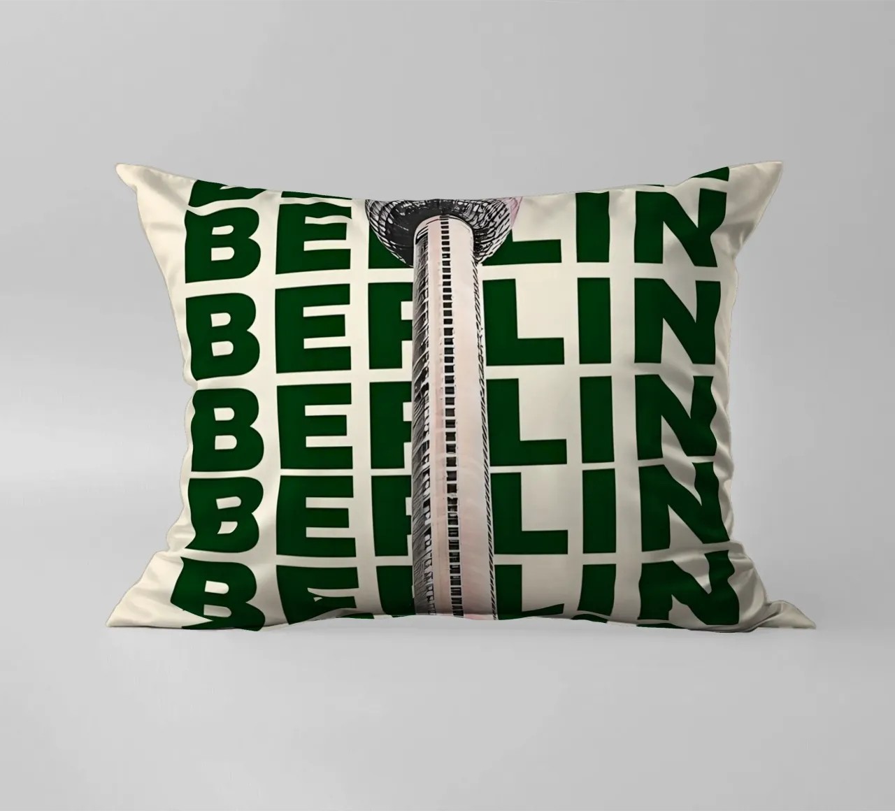 City of Berlin decorative cushion by RETRO VINTAGE EDITION