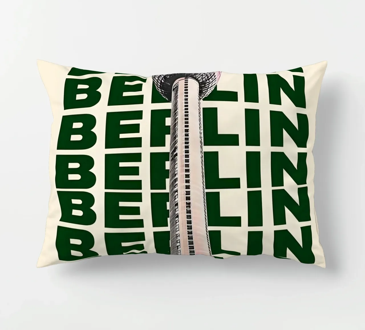 City of Berlin decorative cushion by RETRO VINTAGE EDITION
