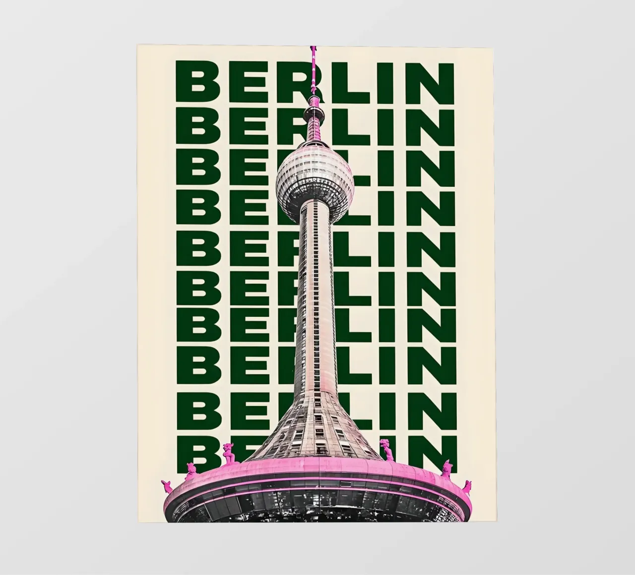 Città di Berlino telo in pvc da RETRO VINTAGE EDITION