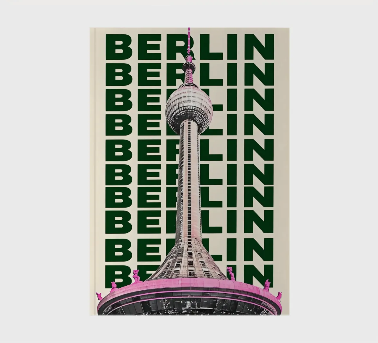 City of Berlin notebook by RETRO VINTAGE EDITION