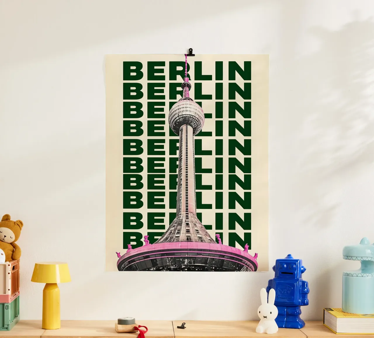 Città di Berlino poster da RETRO VINTAGE EDITION
