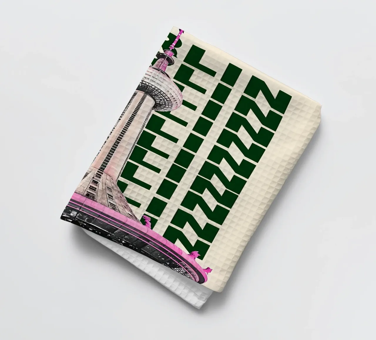 City of Berlin tea towel by RETRO VINTAGE EDITION