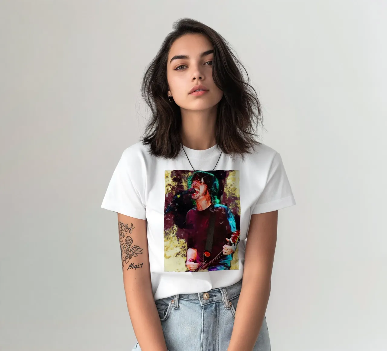 Sbaffo Dave Grohl t-shirt da Gunawan Rb