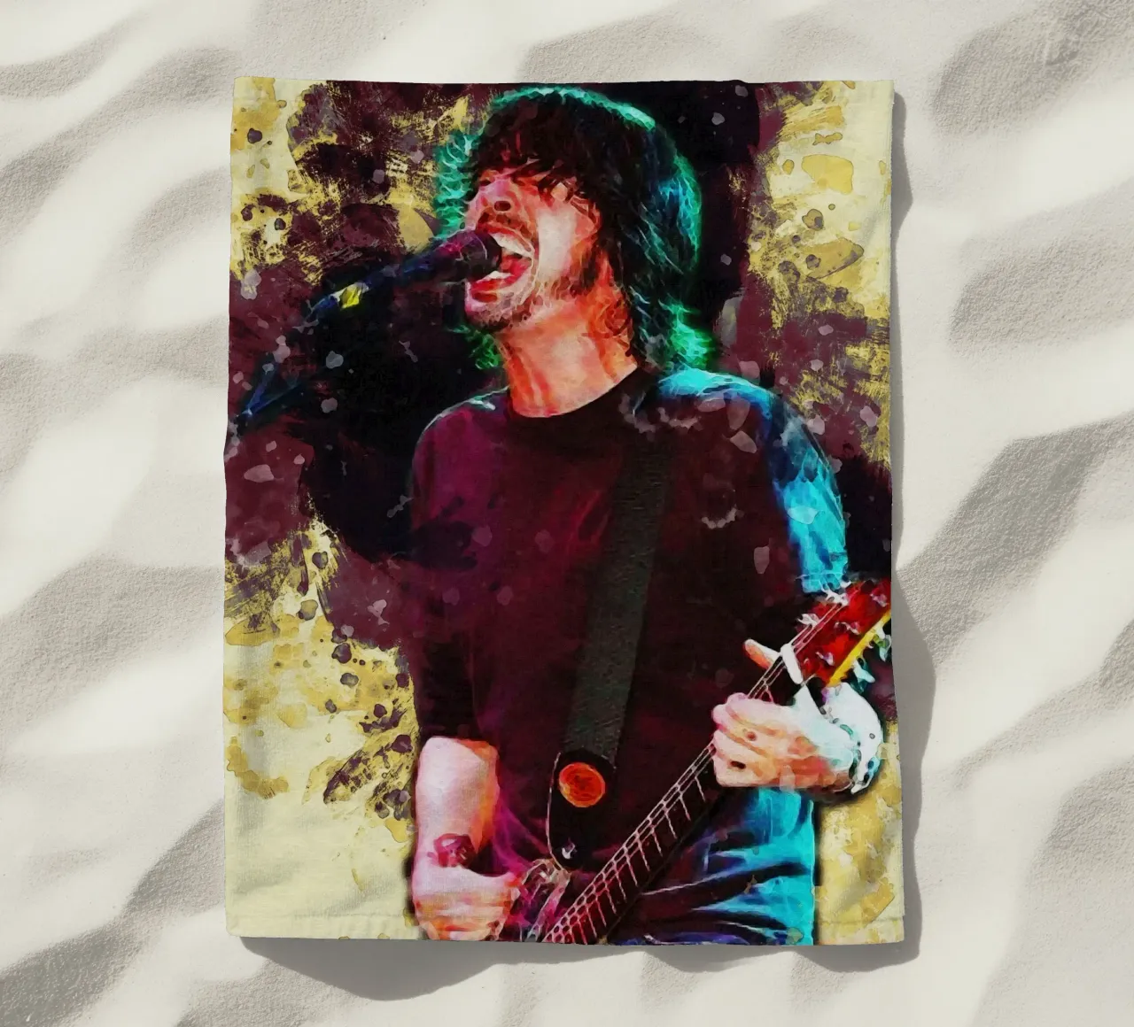Sbaffo Dave Grohl telo mare da Gunawan Rb