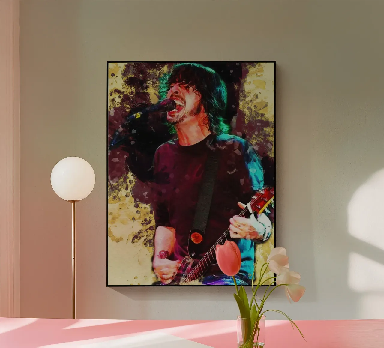 Smudge Dave Grohl metacrilato de Gunawan Rb