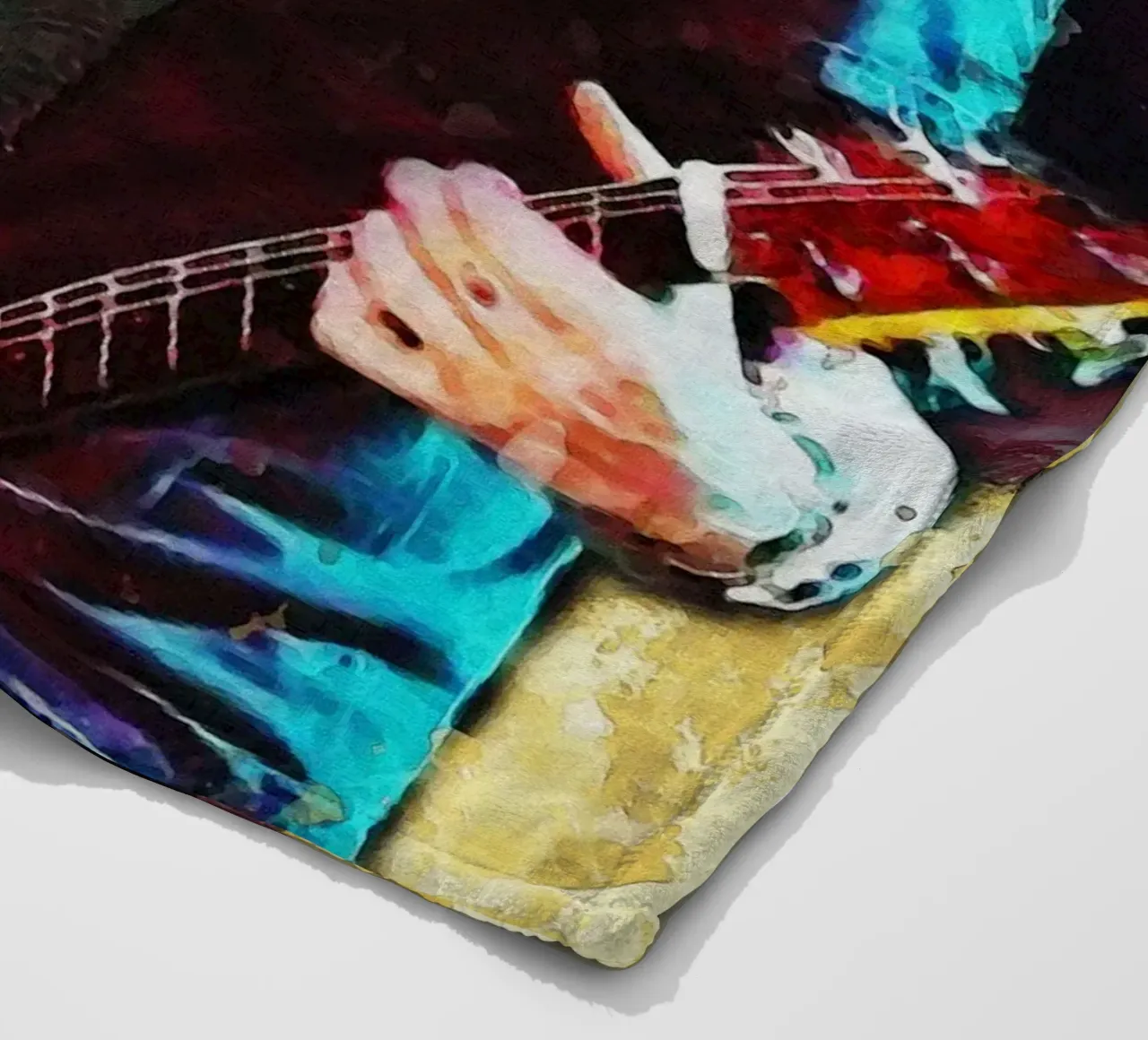 Sbaffo Dave Grohl coperta in pile da Gunawan Rb
