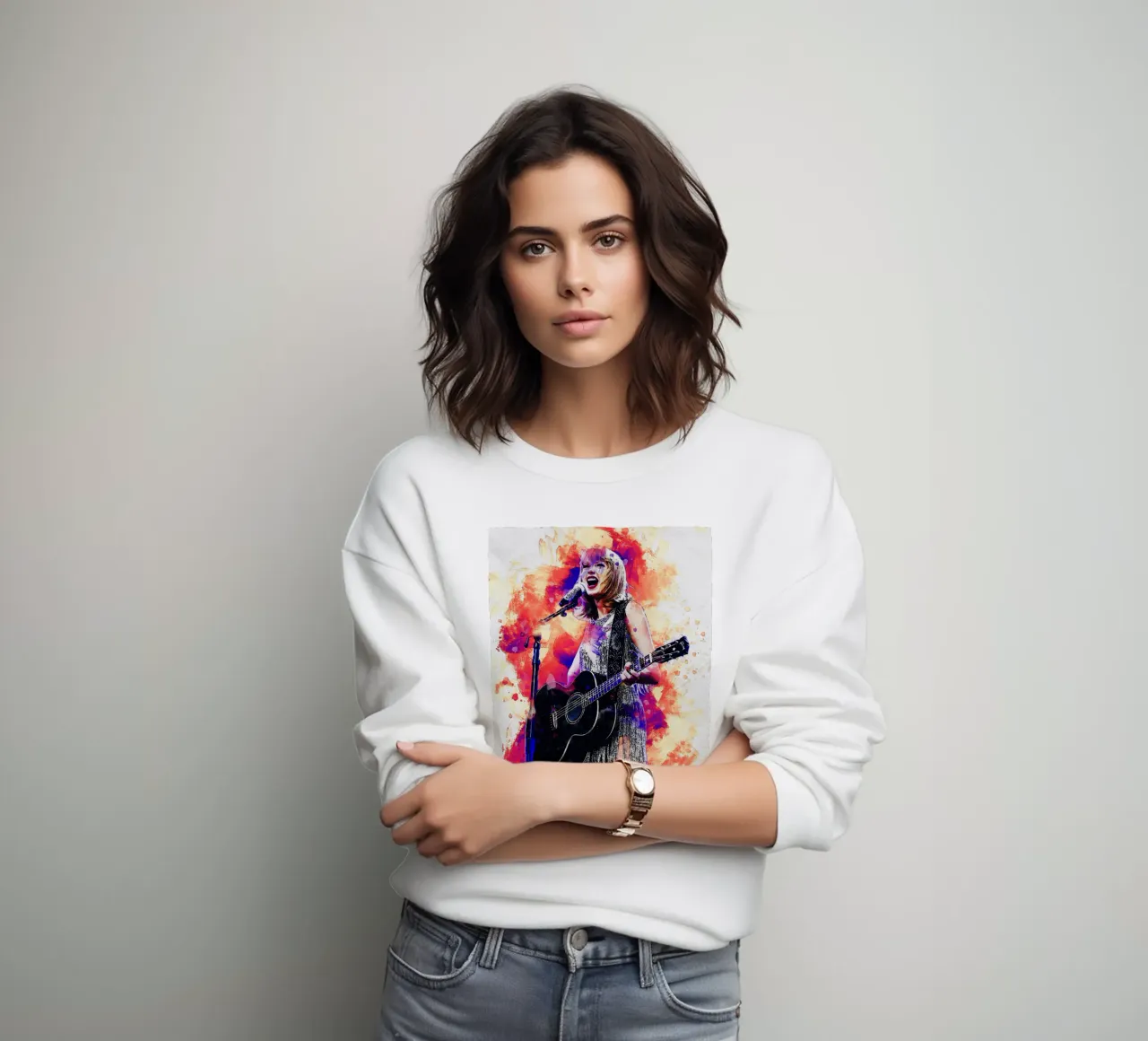 Smudge Taylor Swift sweatshirt by Gunawan Rb