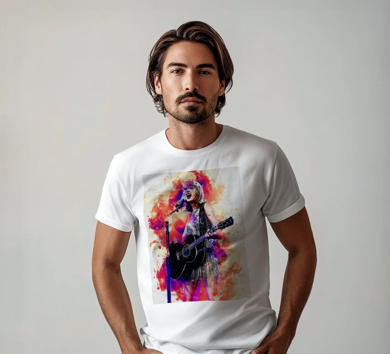 Sfumare Taylor Swift t-shirt da Gunawan Rb
