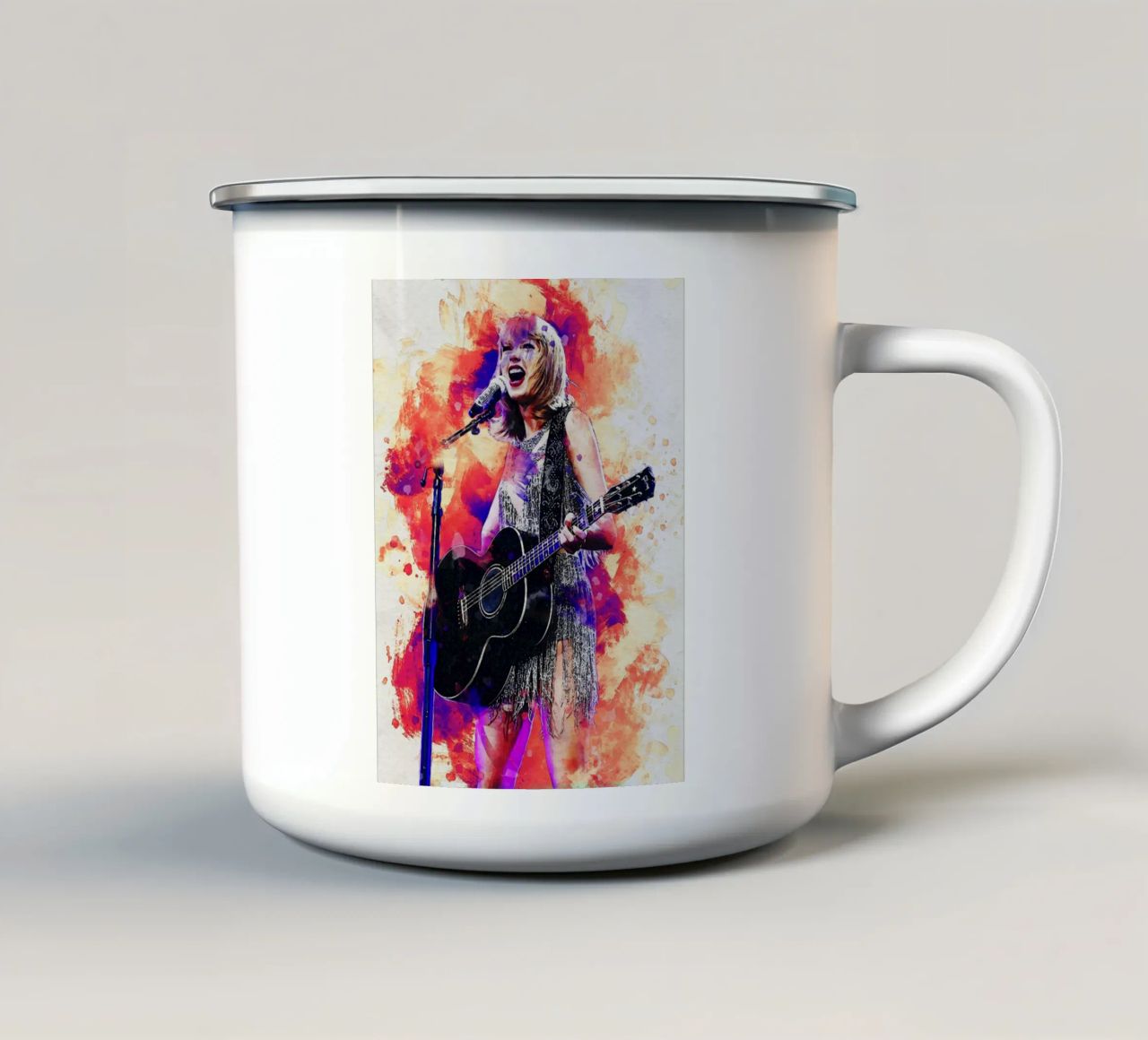 Sfumare Taylor Swift tazza in smalto da Gunawan Rb