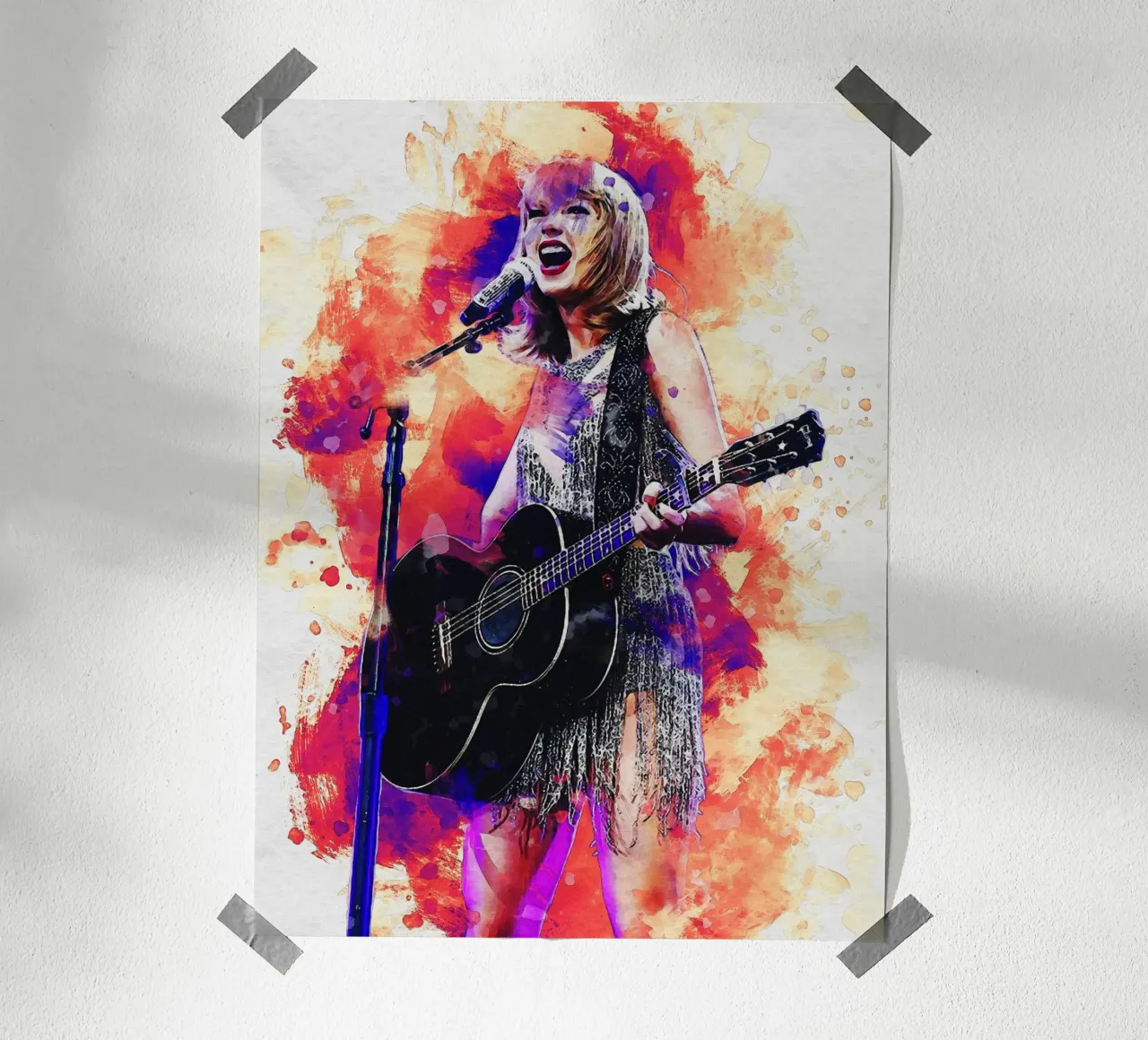 Smudge Taylor Swift hahnemühle by Gunawan Rb