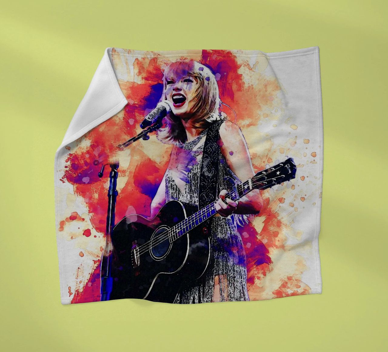 Sfumare Taylor Swift coperta in pile da Gunawan Rb