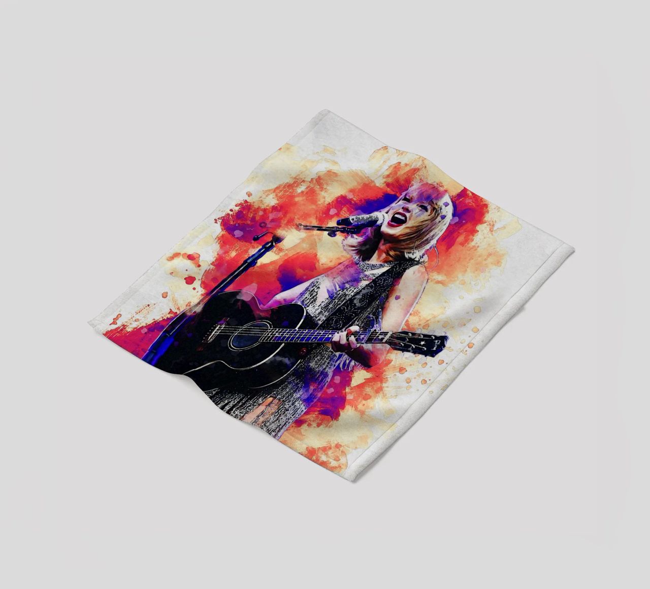 Sfumare Taylor Swift coperta in pile da Gunawan Rb