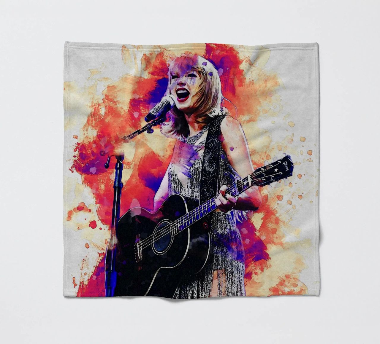 Sfumare Taylor Swift coperta in pile da Gunawan Rb