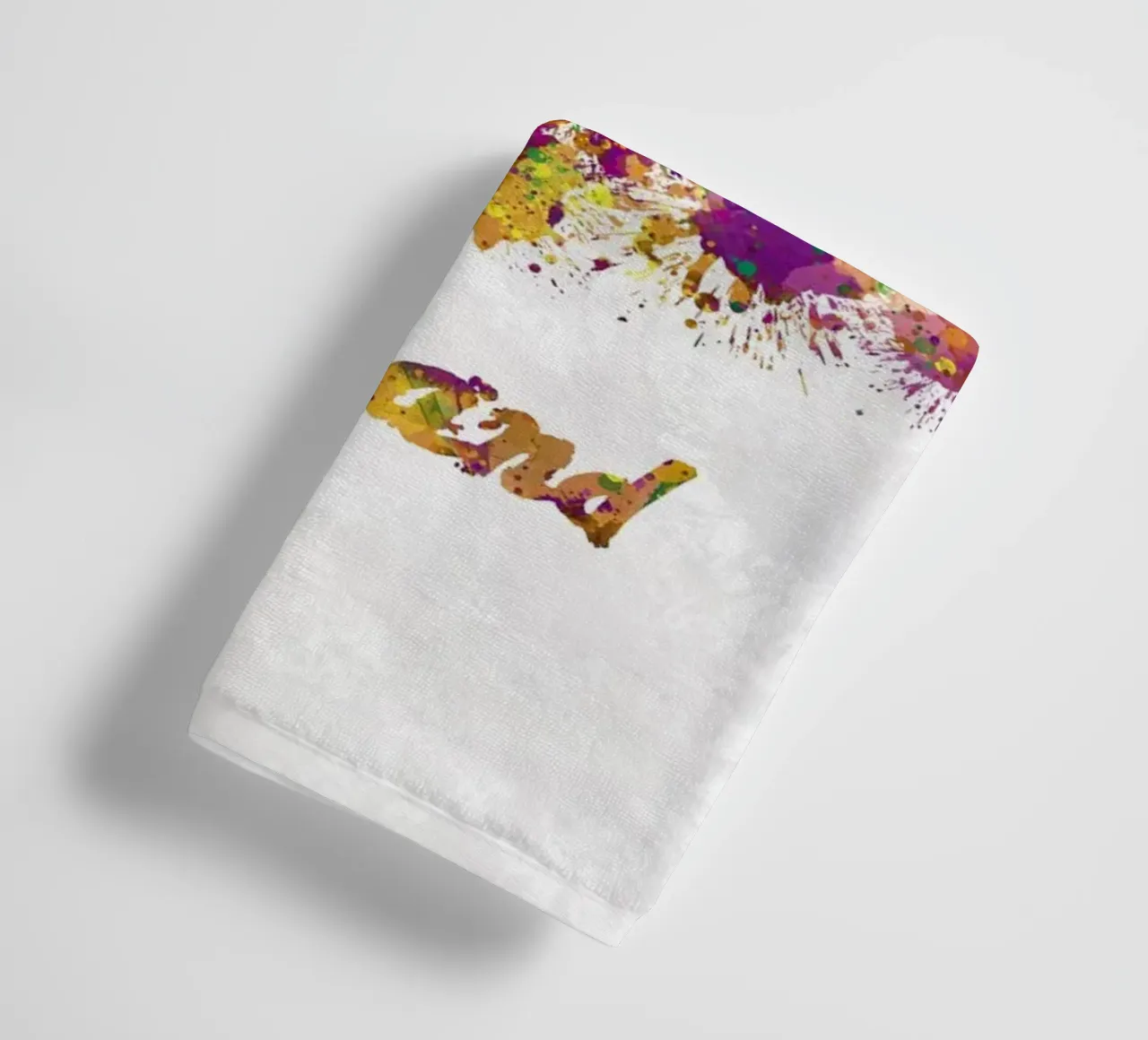 Lo skyline di Portland in acquerello asciugamano da bagno da 🎁 ARTVI-SHOP