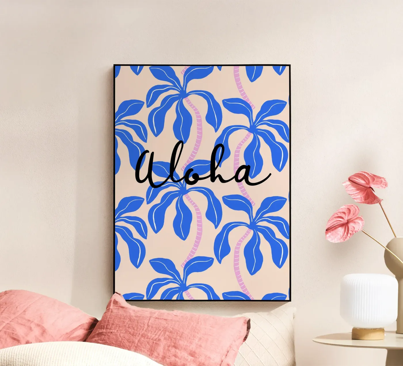 Palmen acryl van All Colours