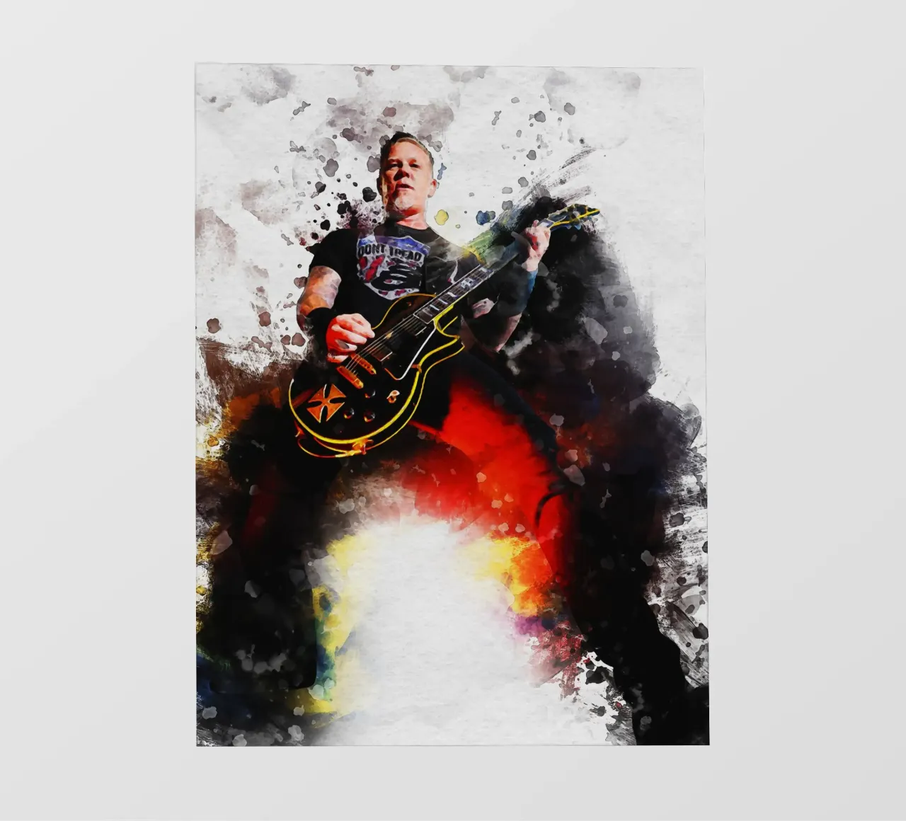 Sbaffo James Hetfield pellicola backlit da Gunawan Rb