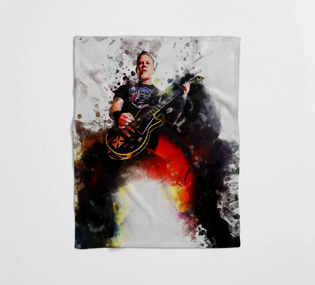 Sbaffo James Hetfield coperta in pile da Gunawan Rb