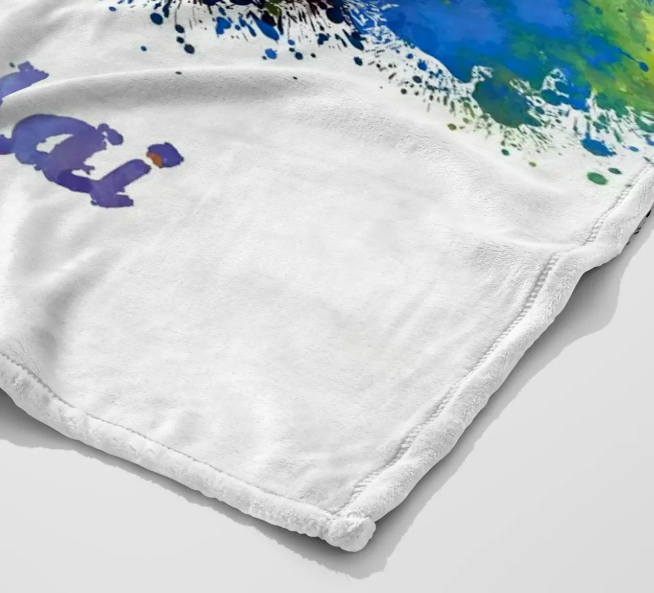 Lo skyline di Shanghai in acquerello coperta in pile da ARTVI-SHOP
