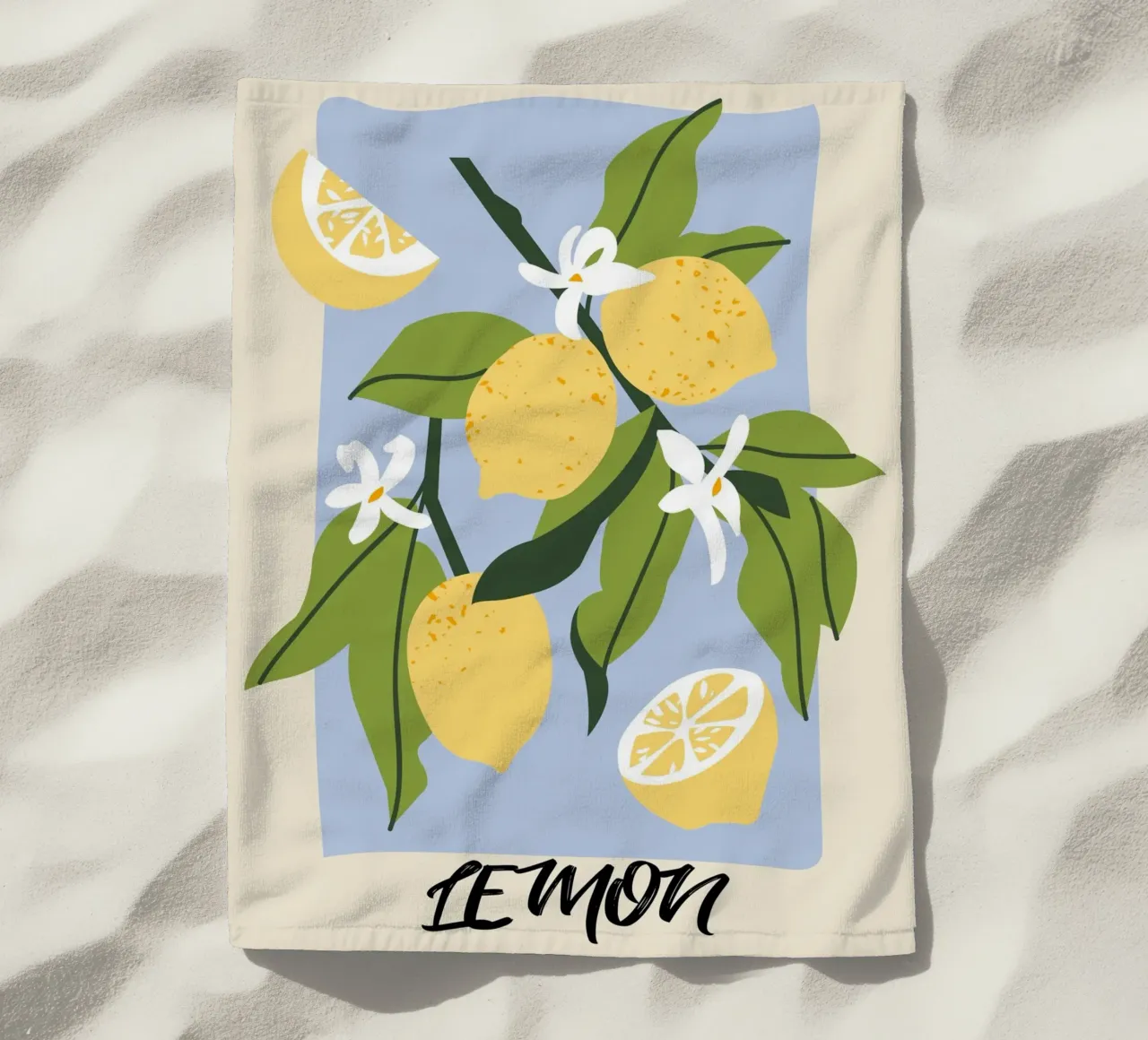 Limone telo mare da 🎁 NOBELART