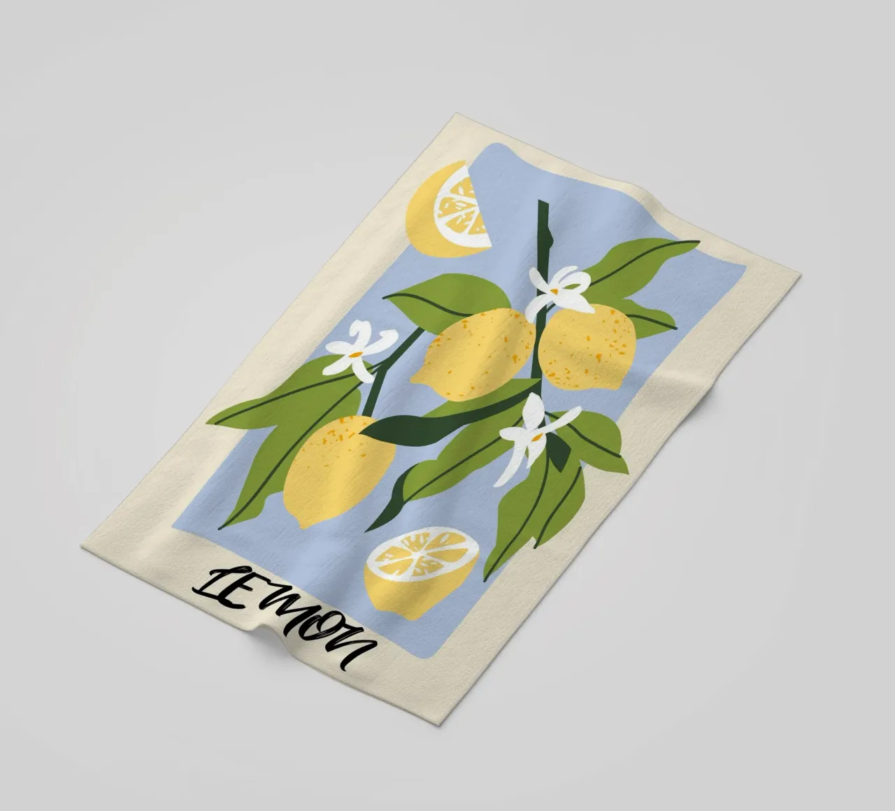 Limone telo mare da 🎁 NOBELART