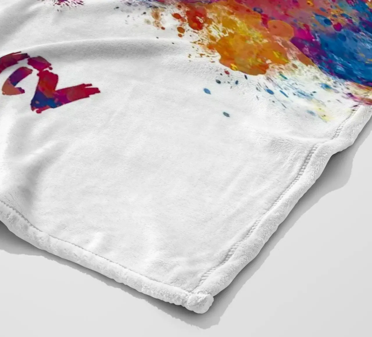 Lo skyline di Tel Aviv in acquerello coperta in pile da ARTVI-SHOP