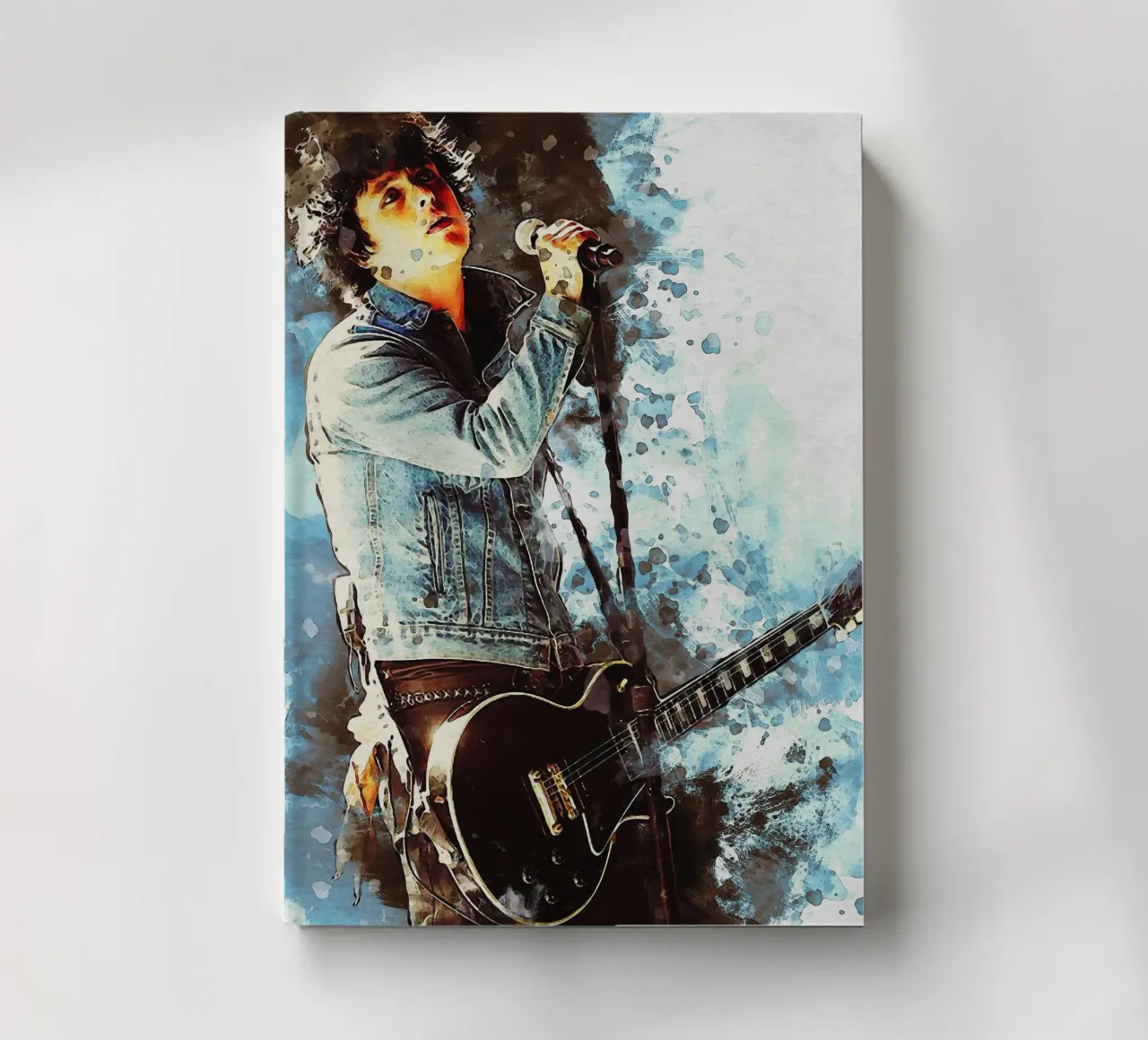 Smudge Billie Joe Armstrong notebook by Gunawan Rb