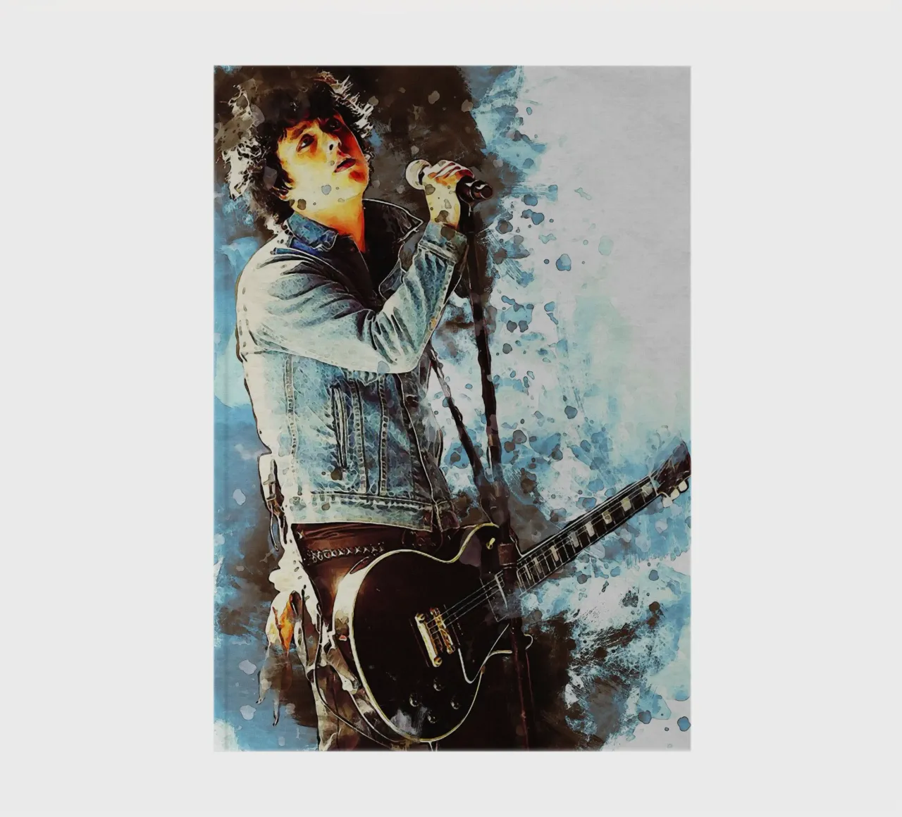Smudge Billie Joe Armstrong notebook by Gunawan Rb