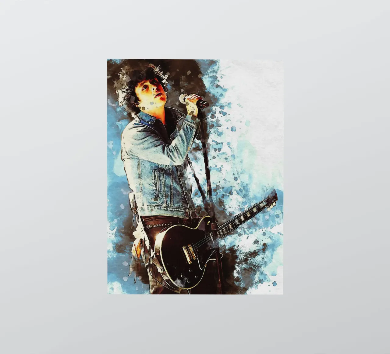 Smudge Billie Joe Armstrong Sticker von Gunawan Rb